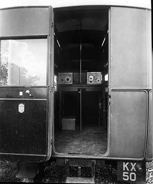  Rear of Morris van KX50